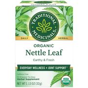 Organic Nettle Leaf Tea, 16 Tea Bags, Traditional Medicinals Teas