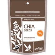 Organic Raw Chia Seeds, 16 oz, Navitas Naturals