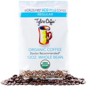 Organic Regular Whole Bean Acid Free Coffee, 12 oz, Tylers Coffee