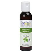 Organic Vegetable Glycerin, Non-GMO, 4 oz, Aura Cacia