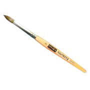 Osaka Kolinsky Nail Brush (Short Orange Marble Handle) # 8