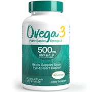 Ovega-3 Plant-Based Omega-3, 60 Mini Softgels, i-Health, Inc.