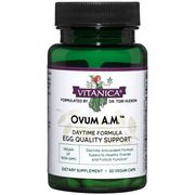 Ovum A.M., Daytime Formula Egg Quality Support, 30 Vegetarian Capsules, Vitanica