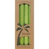 Palm Tapers 9 Inch, Unscented, Melon
