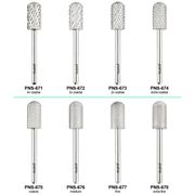 Pana 1/8" Smooth Top Large Barrel Silver Carbide Bit, 1 Piece