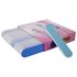 Mini Double Sided Emery Board Nail Files - Blue (Grits: 80/80 to 180/240)