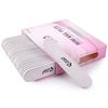 Mini Double Sided Emery Board Nail Files - Zebra (Grits: 80/80 to 180/240)