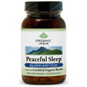 Peaceful Sleep, With Organic Herbs, 90 Vegetarian Capsules, Organic India
