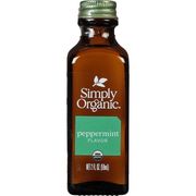 Peppermint Flavor, 2 oz, Simply Organic