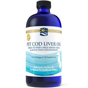 Pet Cod Liver Oil Liquid, Large to Very Large Breed Dogs & Multi-Dog Households, 16 oz, Nordic Naturals