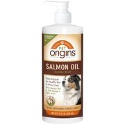 Pet Origins Alaska Wild Salmon Oil for Dogs, 28 oz x 2 Bottles
