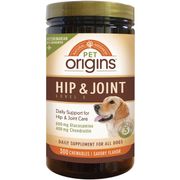 Pet Origins Hip & Joint Level 3 Chewable Tablets for Dogs, 300 Chewables
