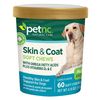 PetNC Dog Skin & Coat Soft Chews, Liver Flavor