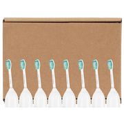 Philips Sonicare E-Series Replacement Brush Heads (Fits Advance, Elite, CleanCare, Extreme, Essence), 8 Brush Heads