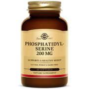 Phosphatidylserine 200 mg, 60 Softgels, Solgar