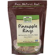 Pineapple Rings, 12 oz, NOW Foods