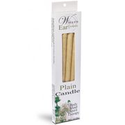 Plain Paraffin Hollow Ear Candles, 4 pk, Wally's Natural Products