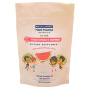 Plant Powered Nutrition - Vegan Omega-3 Gummies for Kids, Watermelon Wonder, 30 Count, Wiley's Finest