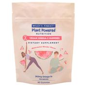 Plant Powered Nutrition - Vegan Omega-3 Gummies, Watermelon Wonder, 60 Count, Wiley's Finest