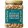 Roasted Whole Cashews with Sea Salt