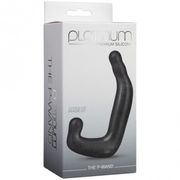 Clearance Sale 50% Off! Platinum Premium Silicone - the P-Wand - Charcoal, Doc Johnson