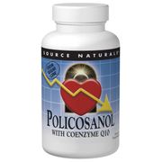 Policosanol 10mg with 15mg CoQ10 120 tabs from Source Naturals