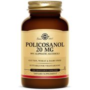 Policosanol 20 mg, 100 Vegetable Capsules, Solgar