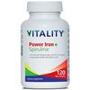 Power Iron + Spirulina, Value Size
