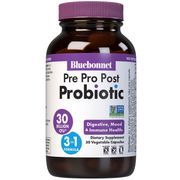 Pre Pro Post Probiotic, 30 Vegetable Capsules, Bluebonnet Nutrition