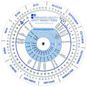 Pregnancy Wheel & Ovulation Calendar/Calculator, Fairhaven Health