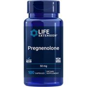 Pregnenolone 50 mg, 100 Capsules, Life Extension