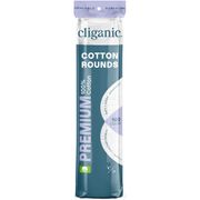 Premium Cotton Rounds, 100 Count, Cliganic