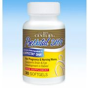 PreNatal DHA, 30 Softgels, 21st Century HealthCare