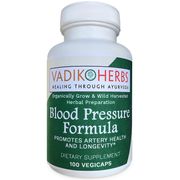 Blood Pressure Formula, 100 Vegetarian Capsules, Vadik Herbs