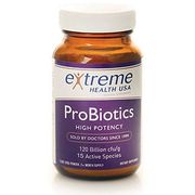 Probiotics Powder, 120 Billion cfu/g 15 Species, 2.5 oz, Extreme Health USA