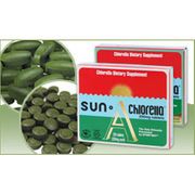 Pulverized Cell-Wall Chlorella, A, 500 mg, 120 Tablets, Sun Chlorella