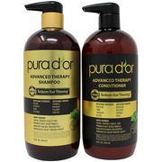 Pura d'or Advanced Therapy Anti-Hair Thinning Shampoo & Conditioner Hair Set, 1 Set