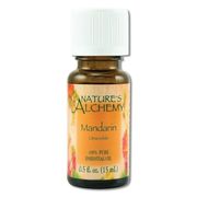 Pure Essential Oil Mandarin, 0.5 oz, Nature's Alchemy