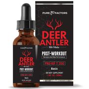 Pure Factors Pro IGF Extreme T 350 Liquid, Concentrated Growth Factors, 1 oz, Pure Solutions