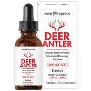 Pure Factors Pro IGF Ultimate 600 Liquid, 1 oz, Pure Solutions