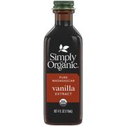 Pure Madagascar Vanilla Extract, Value Size, 4 oz, Simply Organic
