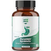 PureHMO Human Milk Oligosaccharide Synbiotic, Prebiotic & Probiotic Combo, 60 Capsules, Layer Origin Nutrition