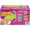 Friskies Gravy Pleasers Wet Cat Food, Variety Pack