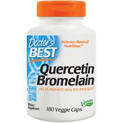 Quercetin Bromelain, Value Size, 180 Veggie Caps, Doctor's Best