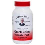 Quick Colon Capsule Formula Part 1, 90 Vegicaps, Christopher's Original Formulas