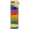 Rainbow Candle Luau Light 8 Inch