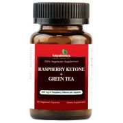 Raspberry Ketone Plus Green Tea Decaffeinated, 60 Vegetarian Capsules, FutureBiotics
