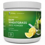 Raw Wheatgrass Juice Powder, Lemon Flavor, 164 g, Dr. Berg Nutritionals