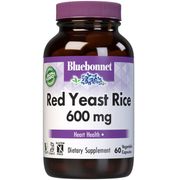 Red Yeast Rice 600 mg, 60 Vegetarian Softgels, Bluebonnet Nutrition