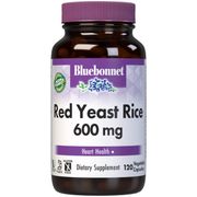 Red Yeast Rice 600 mg, Value Size, 120 Vegetable Capsules, Bluebonnet Nutrition